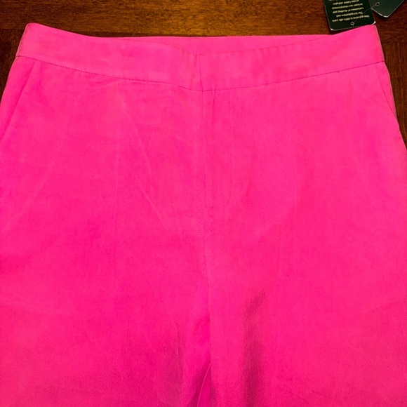 Lauren Ralph Lauren Pink Straight Leg Pants - Picture 5 of 12